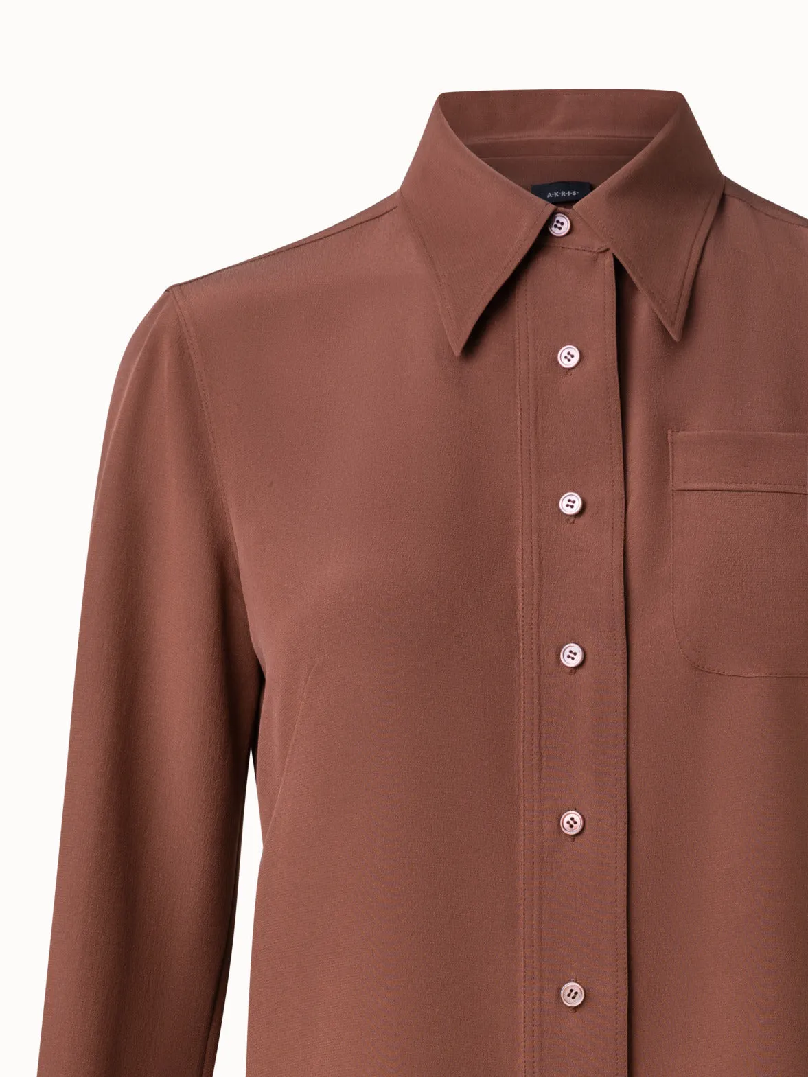 Silk Crêpe Blouse