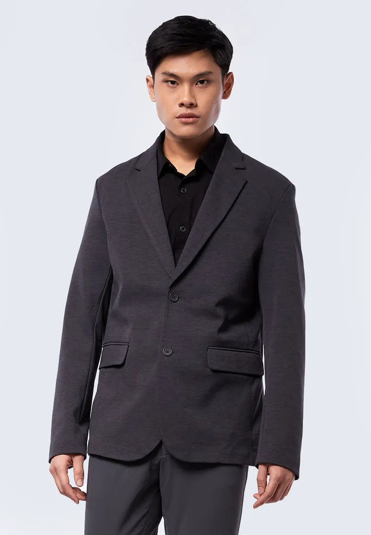 Slim Fit Formal Suit Charcoal