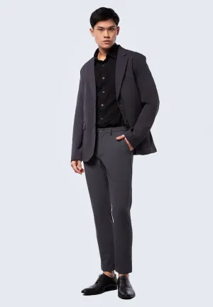 Slim Fit Formal Suit Charcoal