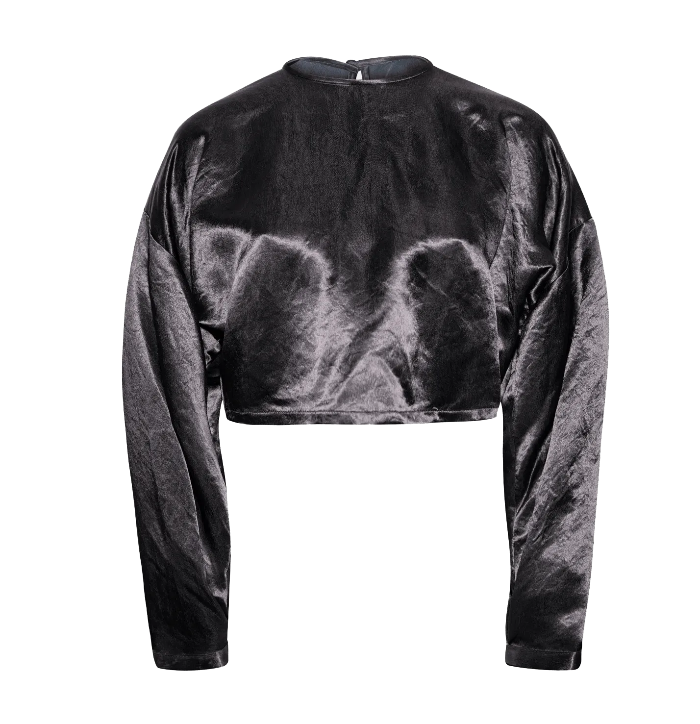 Sophie Black Crop Top