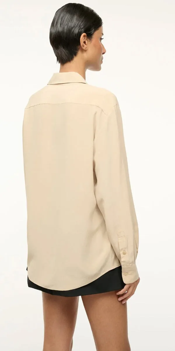 Staud Roxbury Silk Top