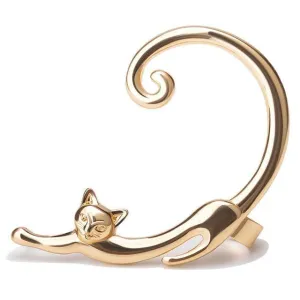 Stretching Cat Ear Cuff