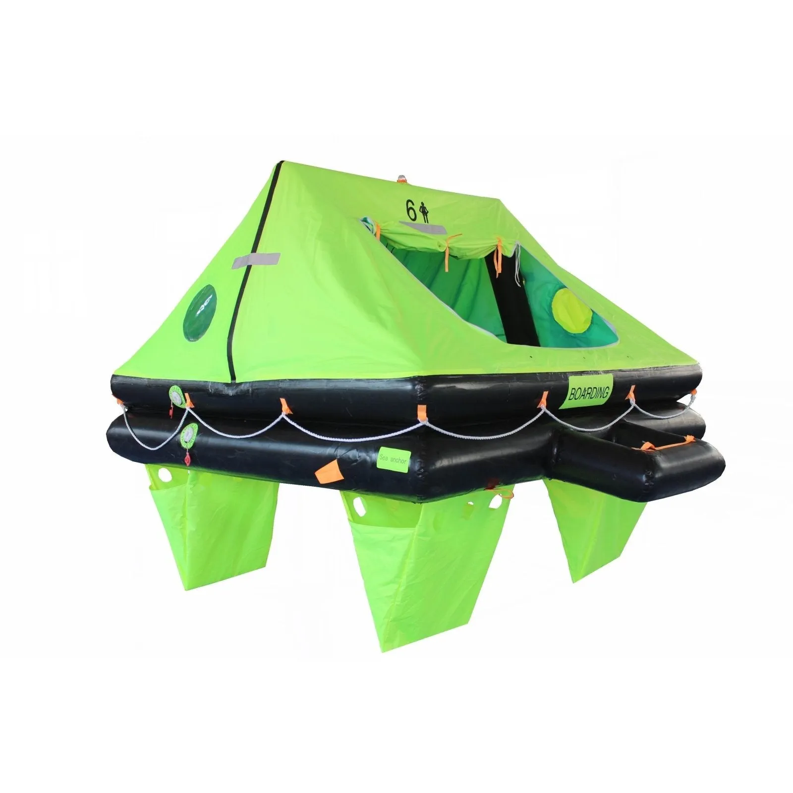 Superior ISO Wave Racer Life Raft, 4 - 12 Person