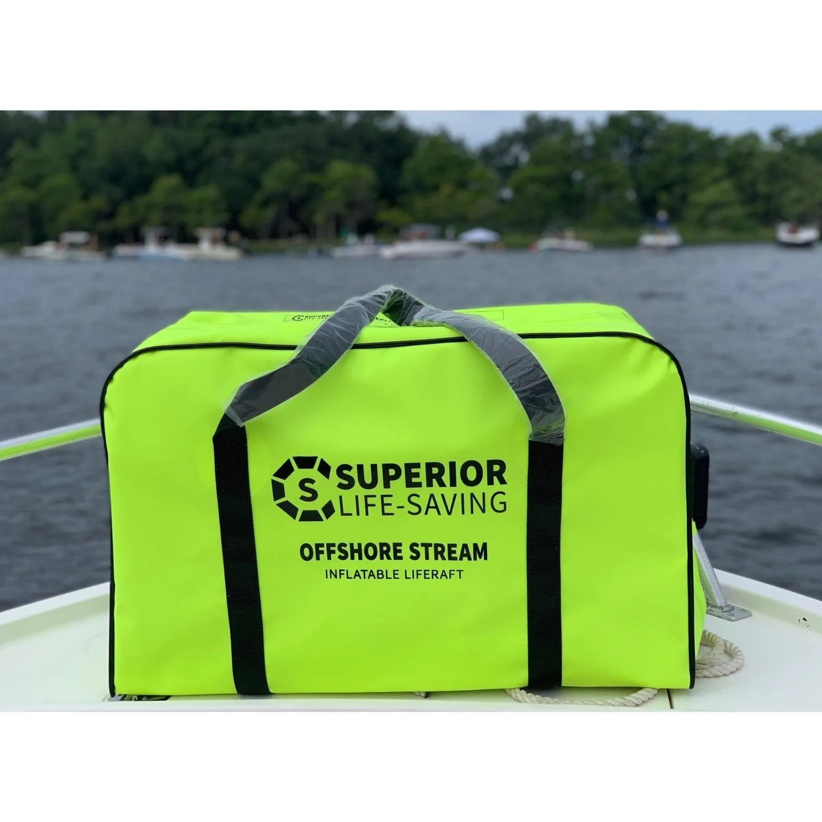 Superior ISO Wave Racer Life Raft, 4 - 12 Person