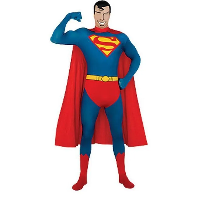 Superman 2 Nd Skin Suit Size M