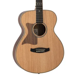 Tanglewood TRU3-HR-LH Reunion Pro Solid Australian Red Cedar Top Folk with Hawaiian Rain Wood Back and Sides Left Handed