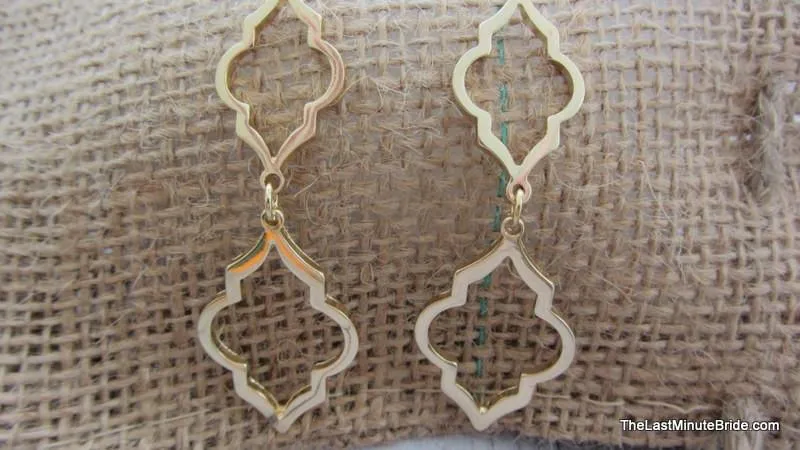 Trefoil Dangle Earrings
