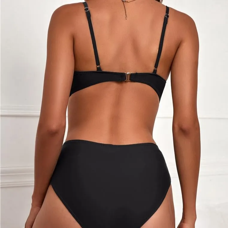 Tummy Tuck High Waisted Swimwear Swim Trunks