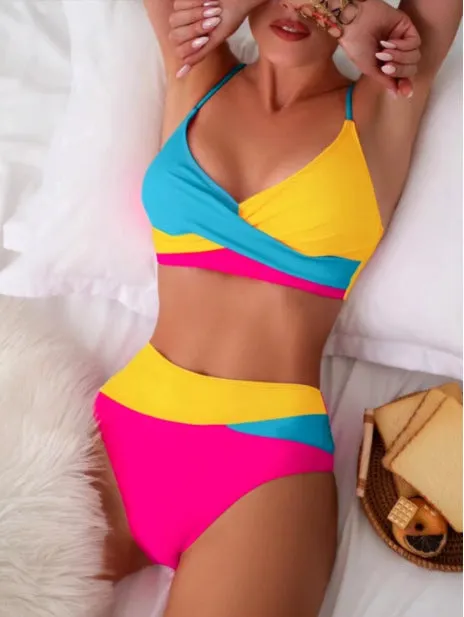 Tummy Tuck High Waisted Swimwear Swim Trunks