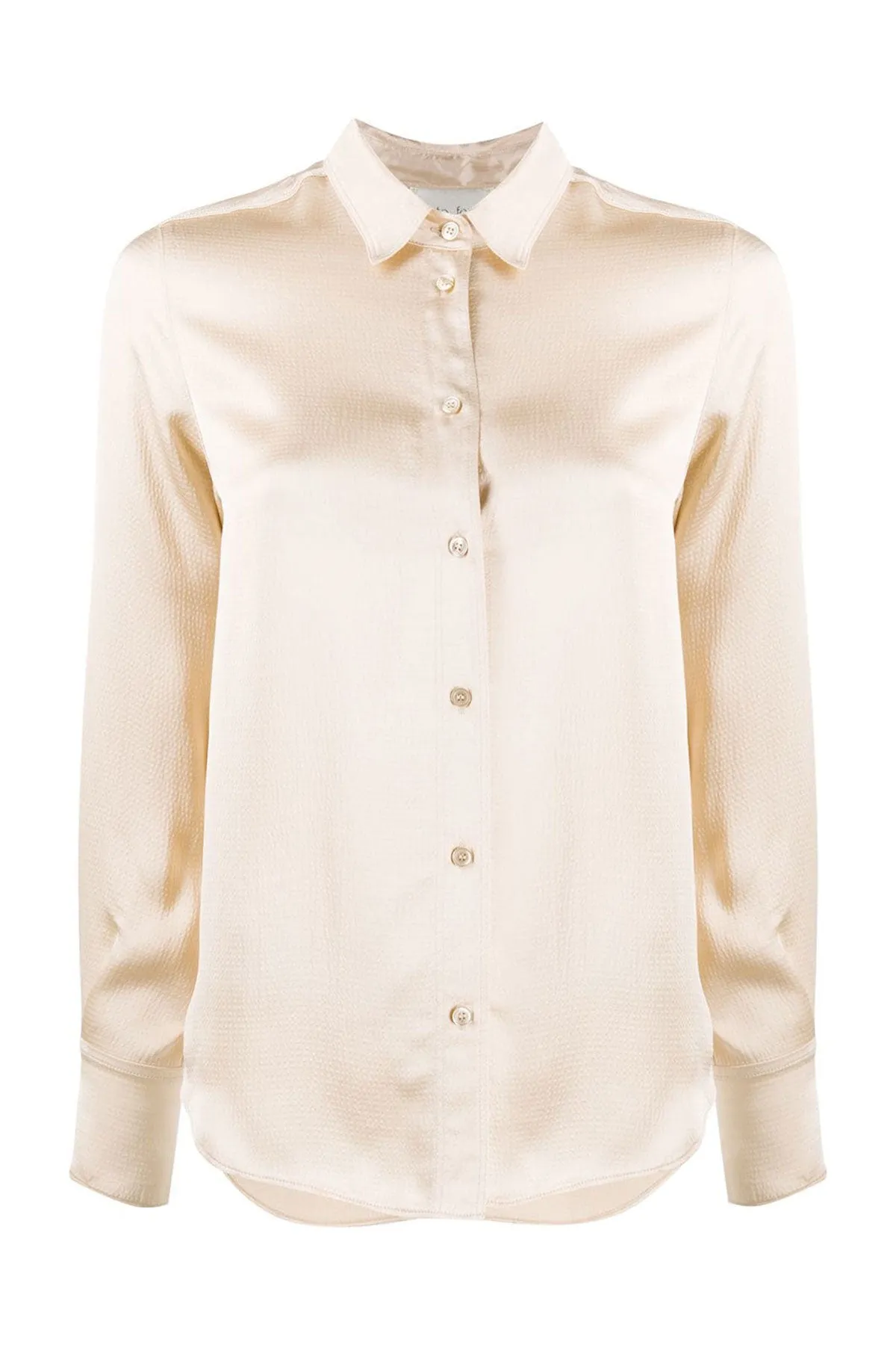 Viscose Cloquet Satin Shirt