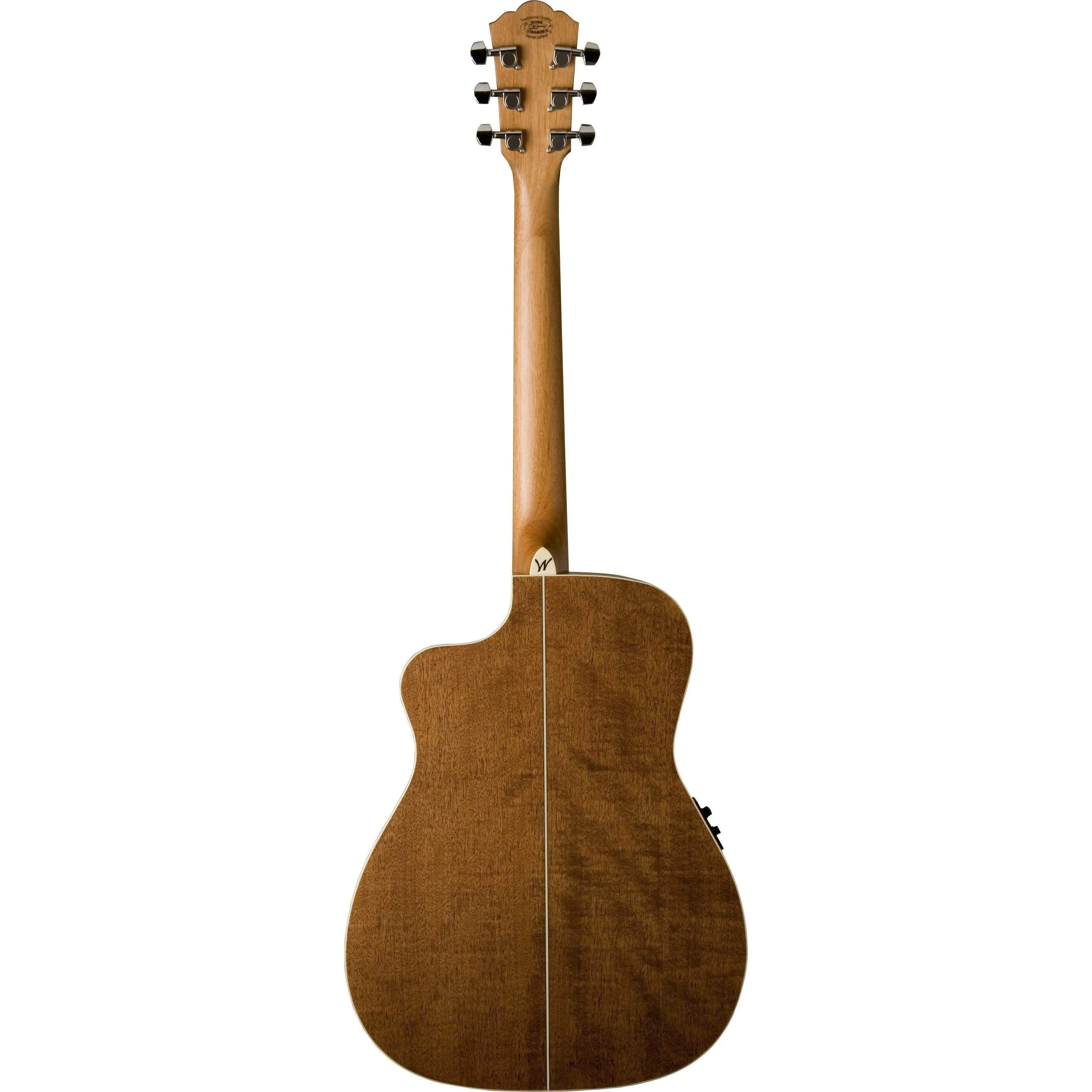 Washburn WF10SCE Folk Cutaway Acoustic Guitar - Natural (Discontinued)