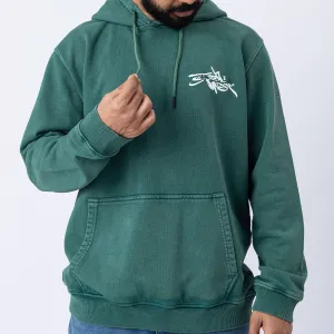 Washed Hoodie Green