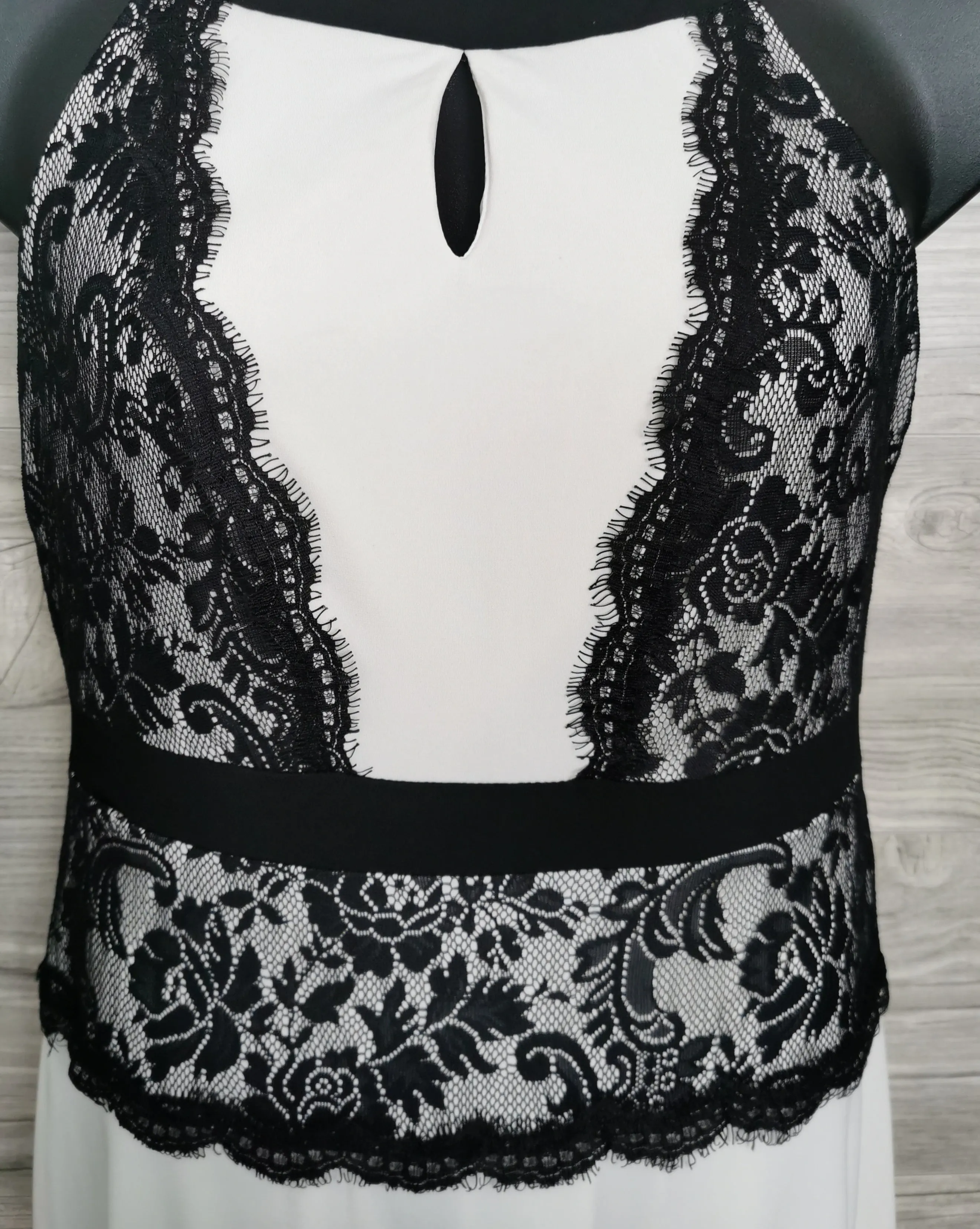 WOMENS PLUS SIZE 14 - SANGRIA PETITE, Empire Lace Dress EUC B53