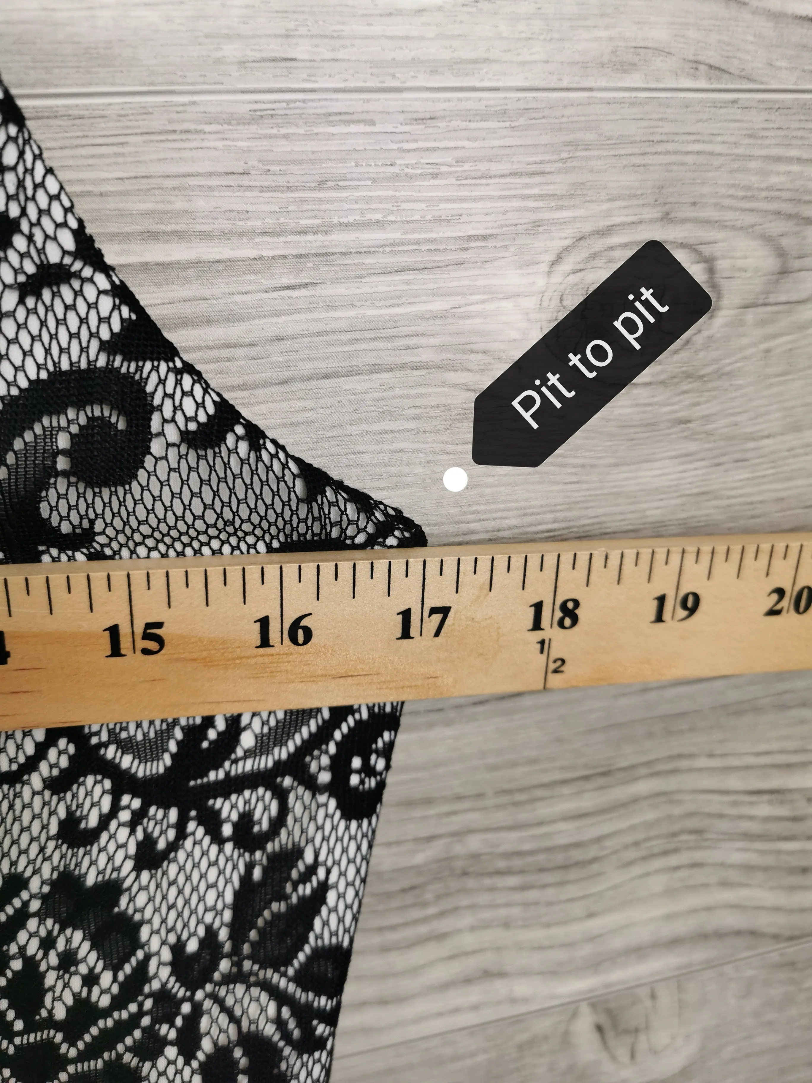 WOMENS PLUS SIZE 14 - SANGRIA PETITE, Empire Lace Dress EUC B53