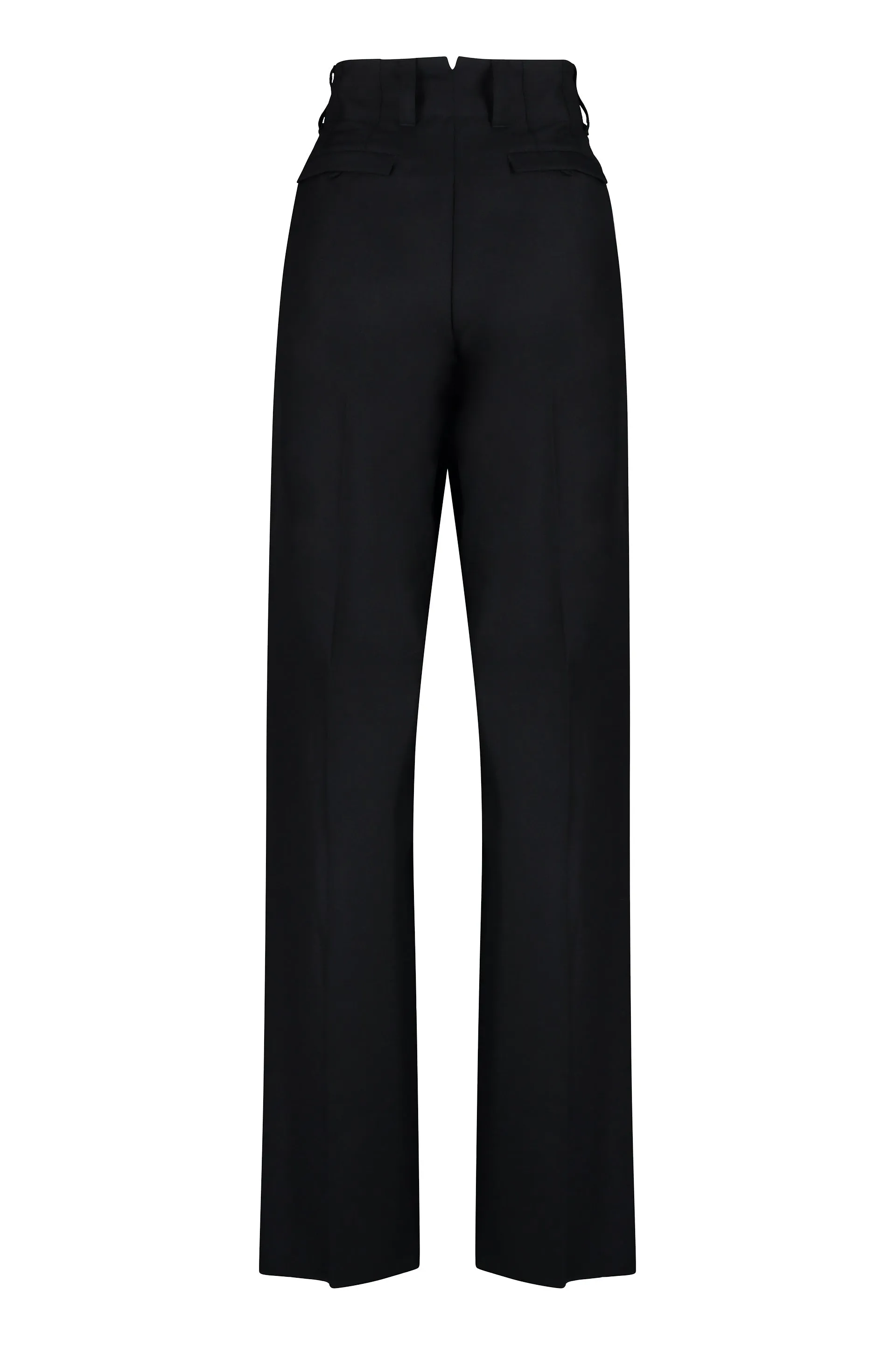 Wool and mohair tailored trousers