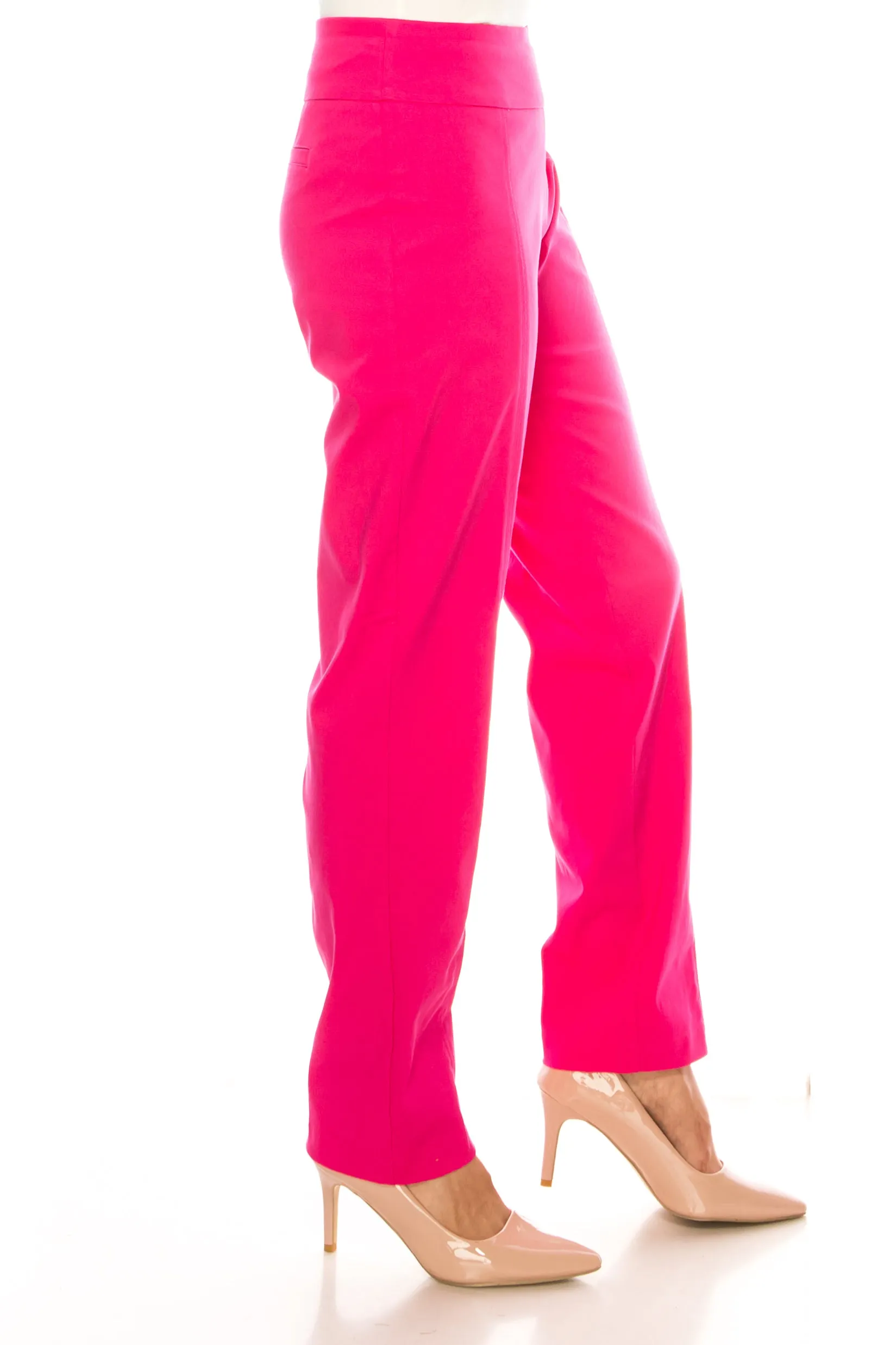 Zac & Rachel Pull-On Elastic Waist Ankle Pants