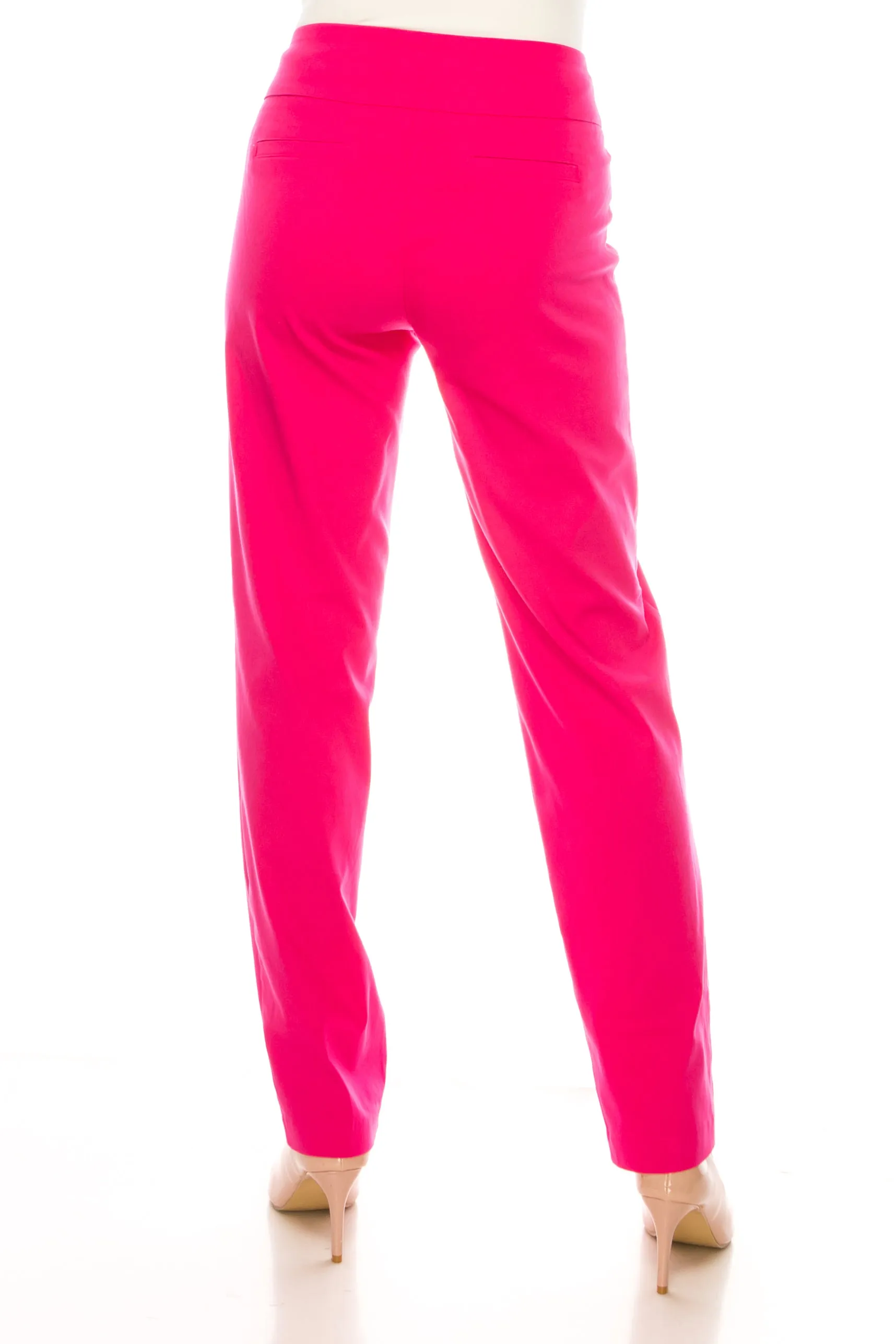 Zac & Rachel Pull-On Elastic Waist Ankle Pants