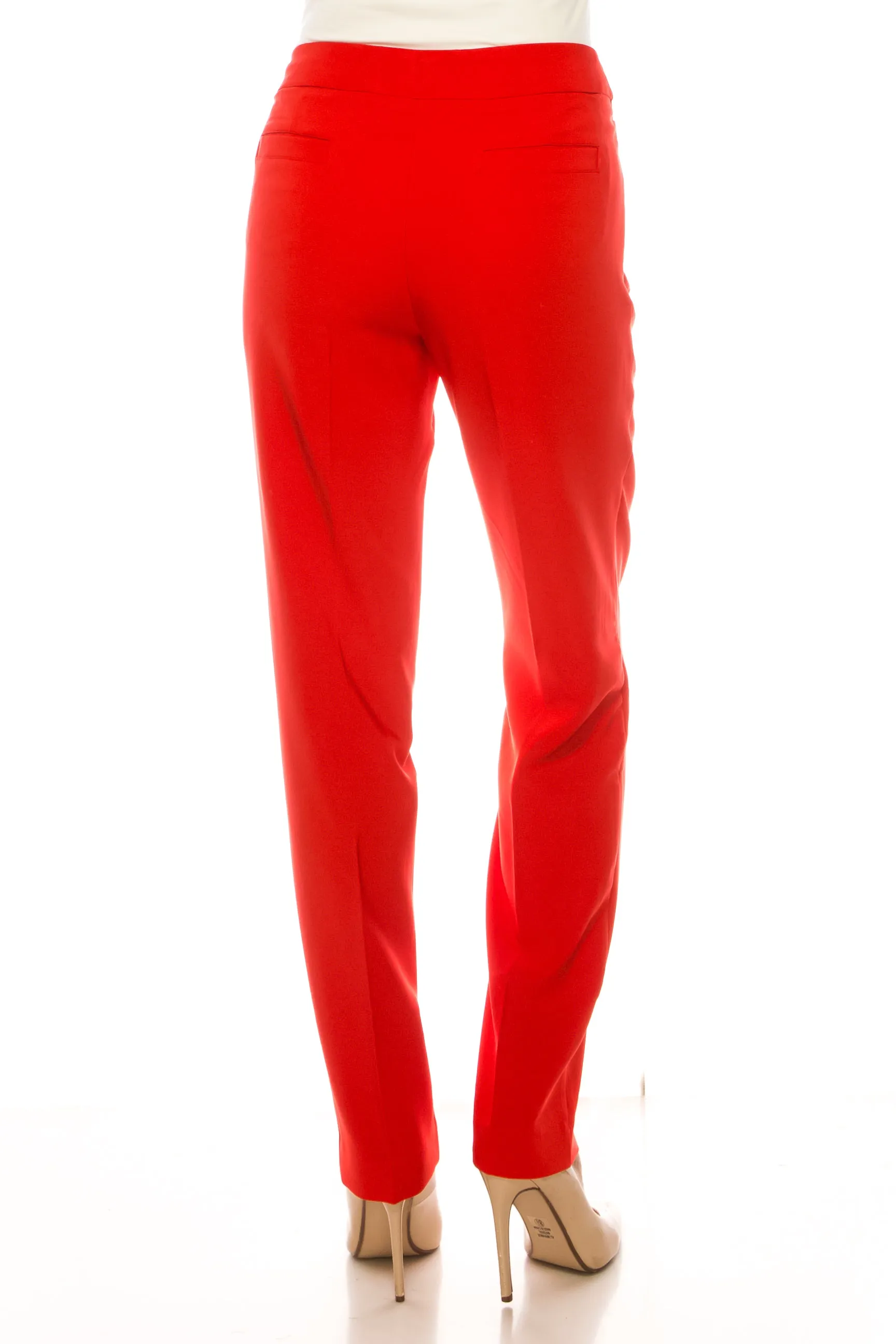 Zac & Rachel Straight Leg Pull-On Pants