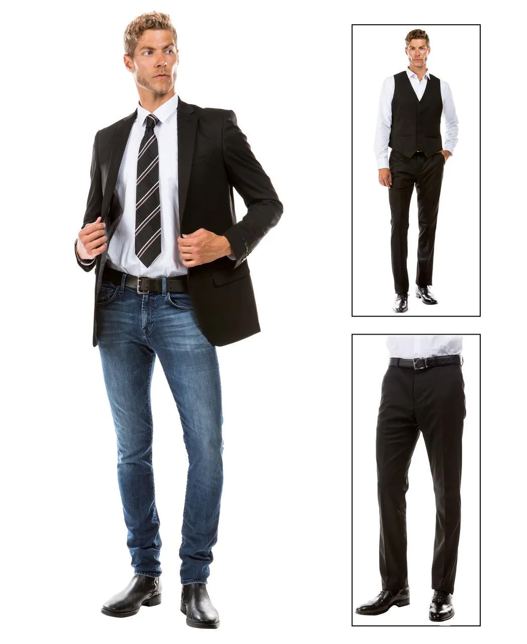 Zegarie Slim Fit Suit Separates Jacket, Navy Blue
